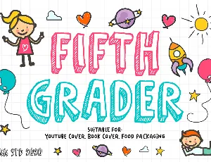 Fifth Grader font