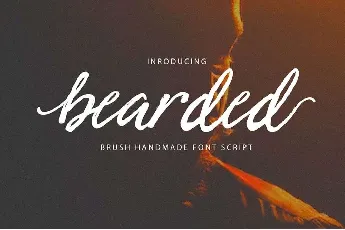 Bearded font