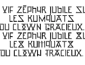 Runic Sans font