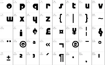 Crystal Radio Kit font