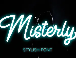 Misterly font