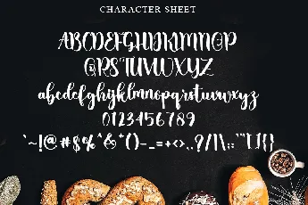 Buttercake font