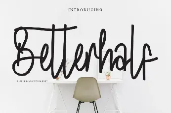 Betterhalf font