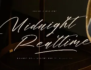 Midnight Realtime DEMO VERSION font