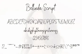 Bellinda Script font