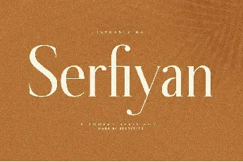 Serfiyan font