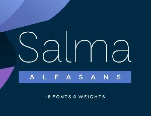 Salma Family font