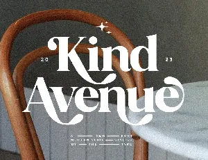 Kind Avenue font