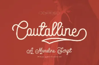 Coutalline font