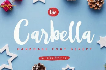 The Carbella Script Free font