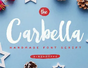 The Carbella Script Free font