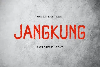 JANGKUNG font