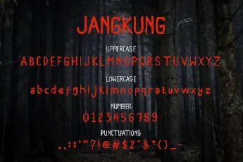 JANGKUNG font