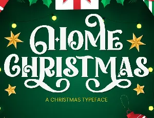 Home Christmas font