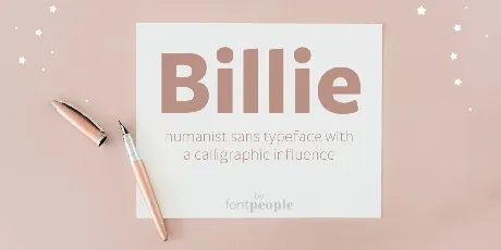 Billie Family font