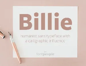 Billie Family font