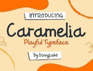 Caramelia Playful font