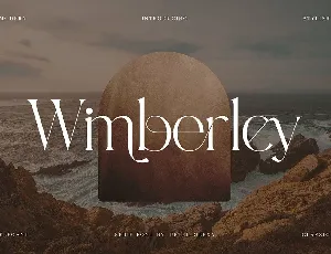 Wimberley font