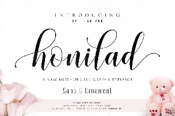 Honilad Script Free font