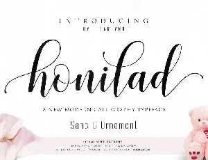 Honilad Script Free font