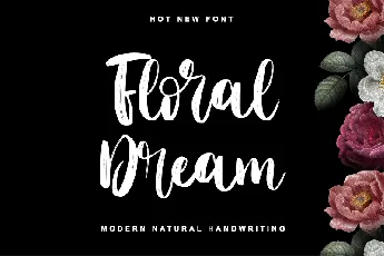 Floral Dream - personal use font