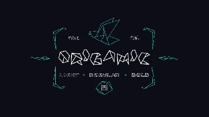 ORIGAMIC font