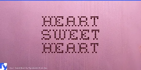 Heart Sweet Heart font