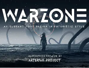 Warzone font