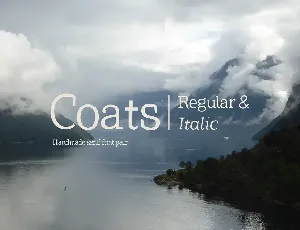 Coats Handmade Serif font