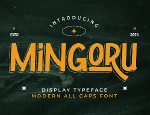 Mingoru font