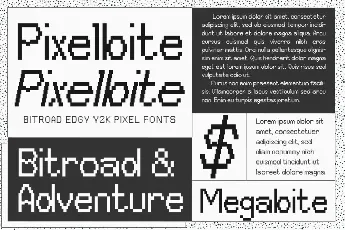 Bitroad DEMO font