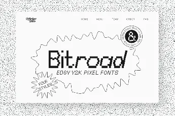 Bitroad DEMO font