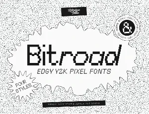 Bitroad DEMO font