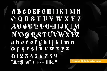 Avone Series font