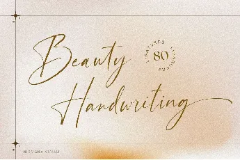 Beauty Handwriting font