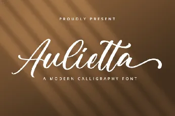 Aulietta font