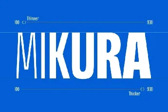 SG Mikura Family font