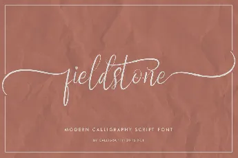 Fieldstone Demo font