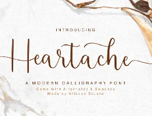 Heartcahe font