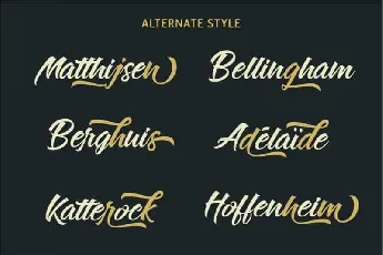 Rockstage Calligraphy font