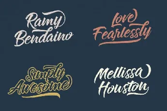 Rockstage Calligraphy font