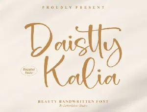 Daistty Kalia font