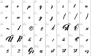 Wallington Hand Lettering Brush font