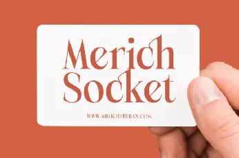 Michela Azorha Serif font