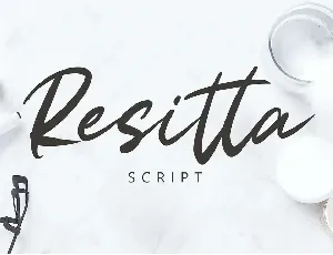 Resitta font