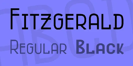 Fitzgerald font