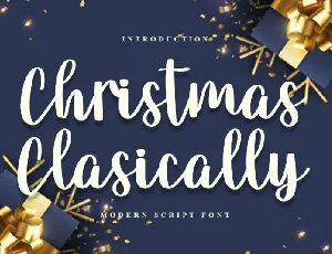 Christmas Classically font