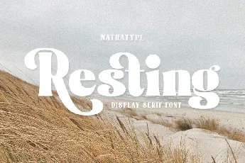 Resting font