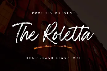 The Roletta font