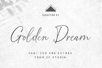 Golden Dream Script font